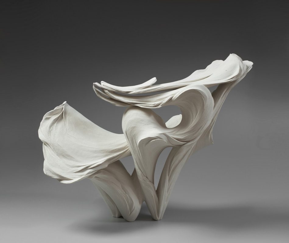 contemporary clay sculpture